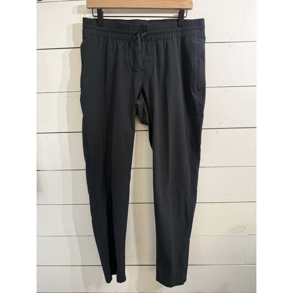 KUHL FreeFlex Pants -Men's Medium-Black Softshell Drawstring Stretch Comfort